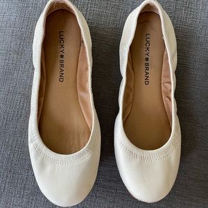 Lucky Brand flats, worn once!